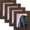 4 Pack Craig Frames American Barn Brown Oak Picture Frame
